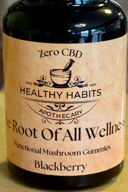 The Root of All Wellness: Functional Mushroom Blend Relax Gummies Blackberry Flavor 30ct