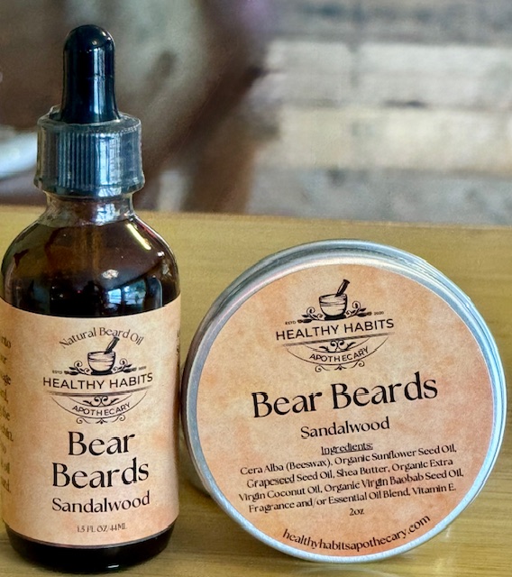 Bear Beards - Beard Oil and Beard Balm Sandalwood