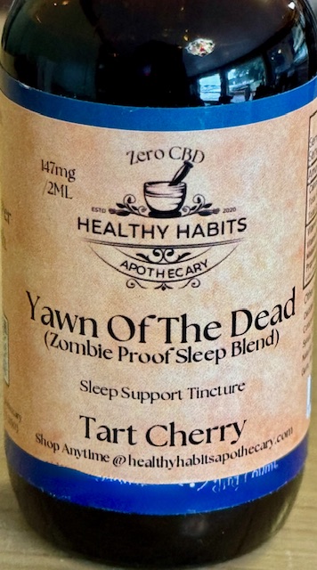 Yawn of the Dead - Sleep Support: 5-HTP, L-Theanine and Gaba Tincture (THC Free)