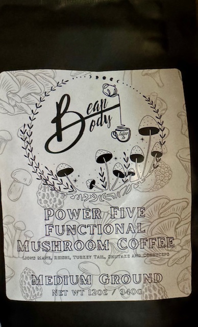 Power 5 Functional Mushroom Coffee - Net WT 12oz/340g