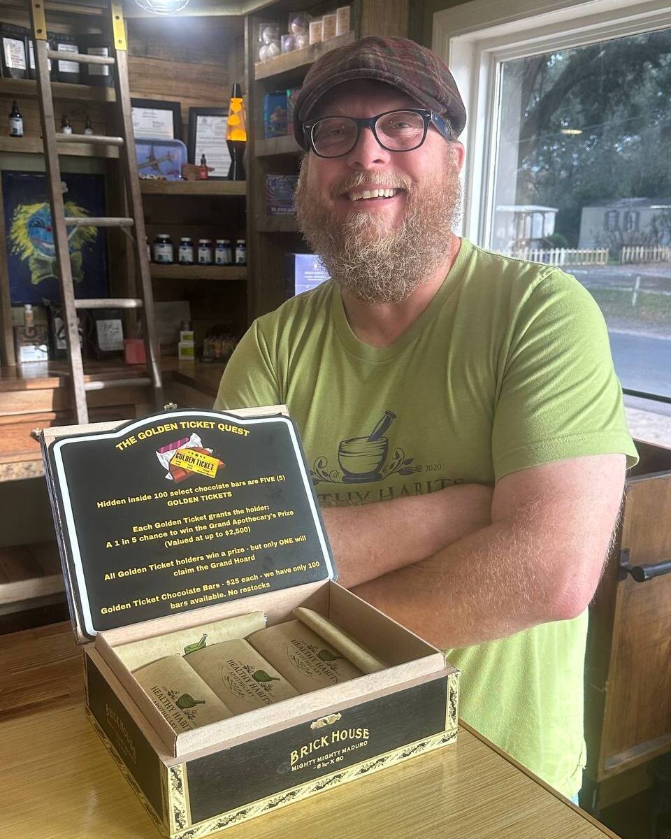 HHA Golden Ticket box photo for the shop story